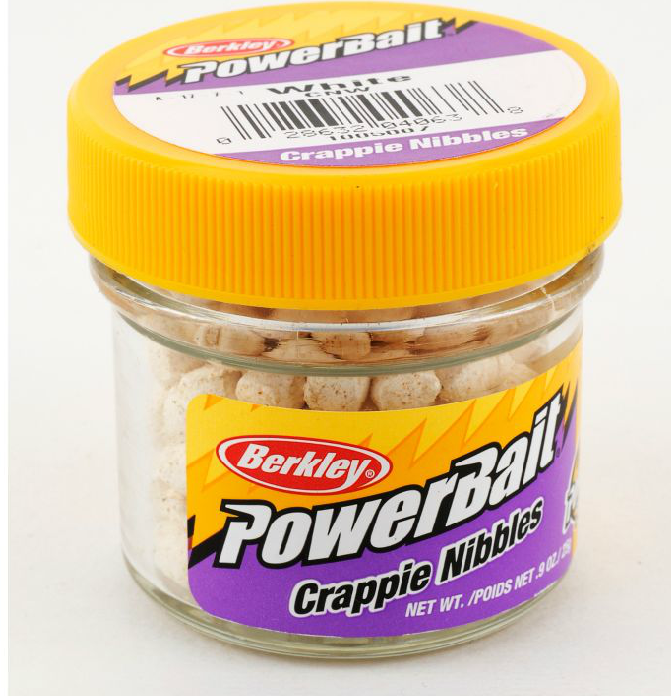 BERKLEY CNW NIBBL CP6 .9OZ JAR CRAPPIE WHITE *