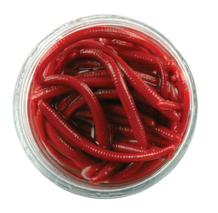 Gulp! ALIVE ANGLE WORM 1" GAJAW-RDW