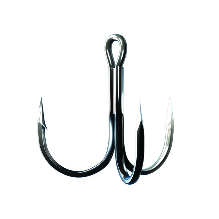 TROKAR ROUND BEND TREBLE SIZE #2 EAGLE CLAW