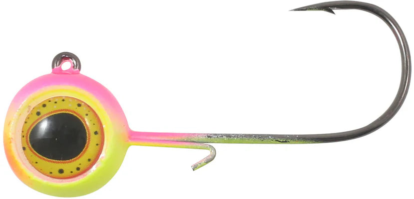 NORTHLAND DEEP-VEE JIG / 1.75" / 3/8 OZ - #3/0 HK / 3 PACK / BUBBLEGUM