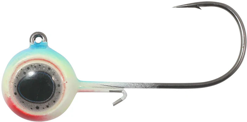 NORTHLAND DEEP-VEE JIG / 1.75" / 3/8 OZ - #3/0 HK / 3 PACK / MOONLIGHT
