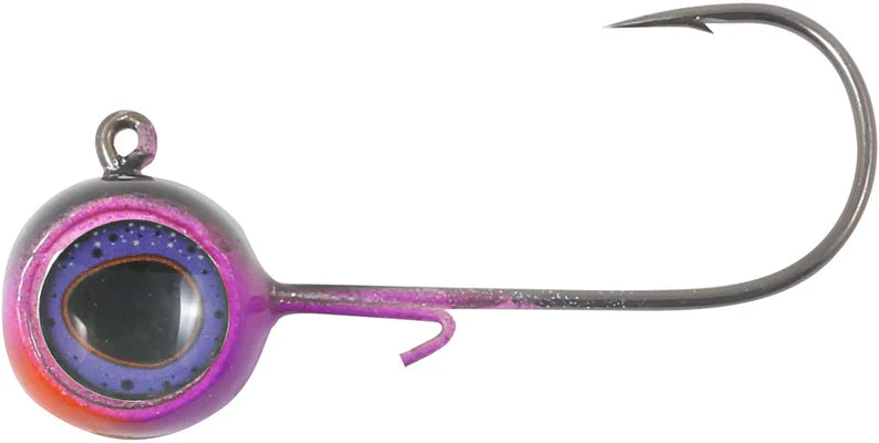 NORTHLAND DEEP-VEE JIG / 1.75" / 3/8 OZ - #3/0 HK / 3 PACK / PURPLEDESCENT