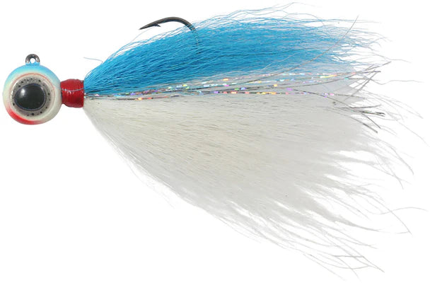 NORTHLAND DEEP-VEE BUCKTAIL JIG / 2.75" / 1/8 OZ - #1/0 HK / MOONLIGHT
