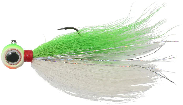 NORTHLAND DEEP-VEE BUCKTAIL JIG / 3.25" / 3/8 OZ - #3/0 HK / WATERMELON