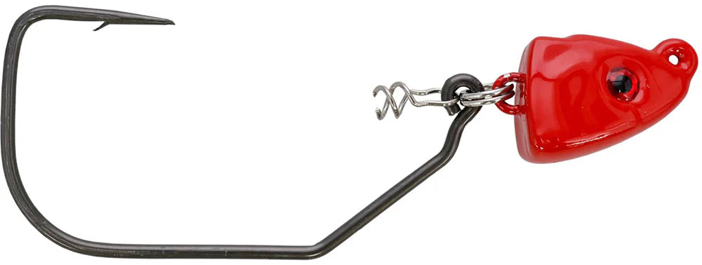 BIG BITE BAITS SALTWATER SWEEPER SWING HEAD JIG - 3/4 OZ - RED
