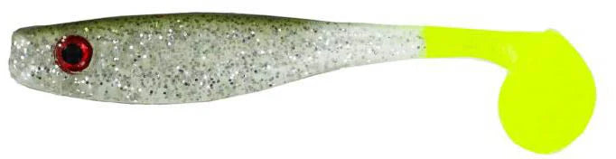 Big Bite Baits Suicide Shad 3.5 inch Paddle Tail Swimbait 5 pack