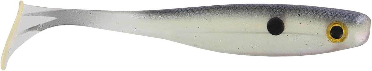 Big Bite Baits Suicide Shad 5 inch Paddle Tail Swimbait 4 pack