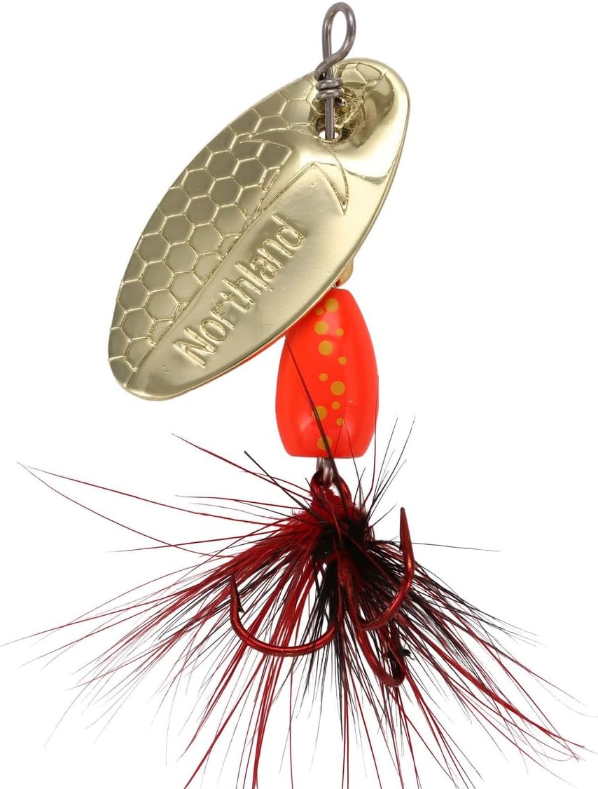 NORTHLAND TUNGSTEN SPINNER - 1/CARD - 1/16OZ - #10HK - JACK - O - LANTERN