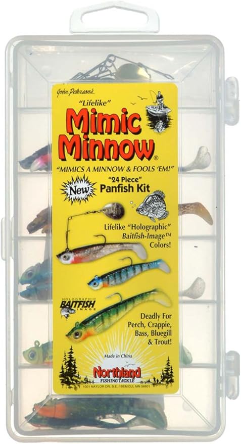 Northland Fishing Tackle MIMIC MINNOW KIT / 24 PACK / ASSORTED