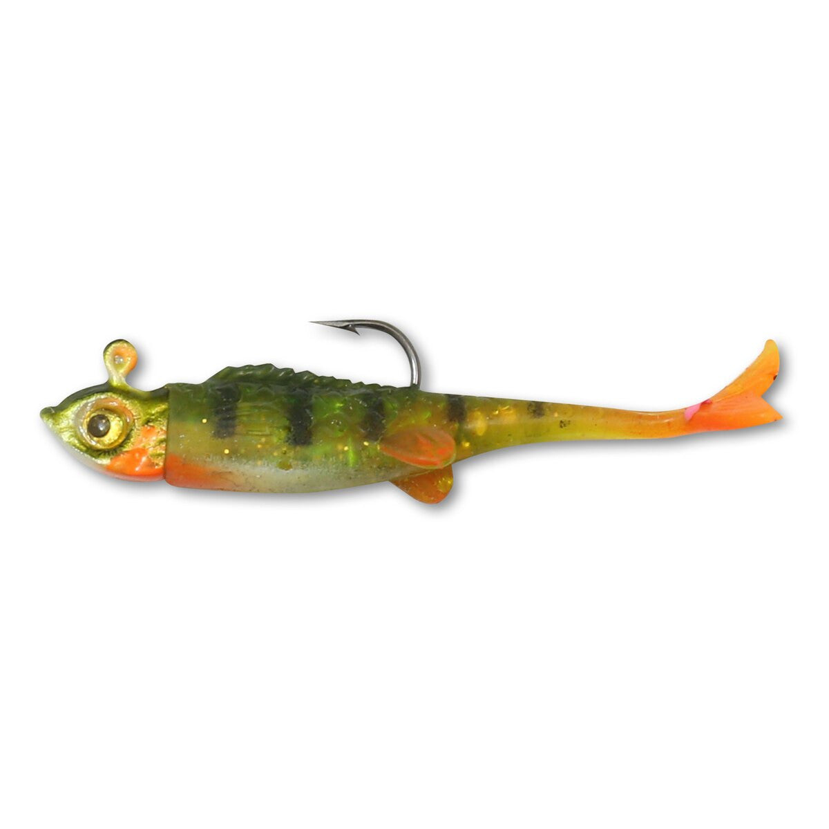 NORTHLAND MIMIC MINNOW FRY / 1.25" / 1/32 OZ - #8 HK / 4 PACK / PERCH