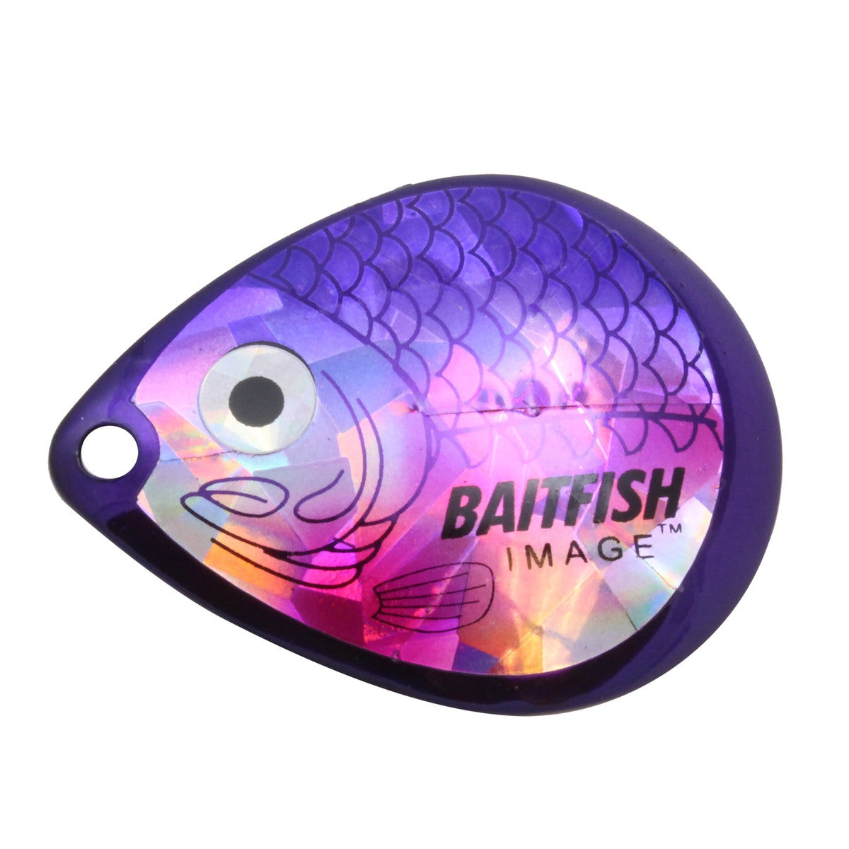 NORTHLAND BAITFISH-IMAGE COLORADO BLADES / 1" / 3 PACK / CISCO PURPLE