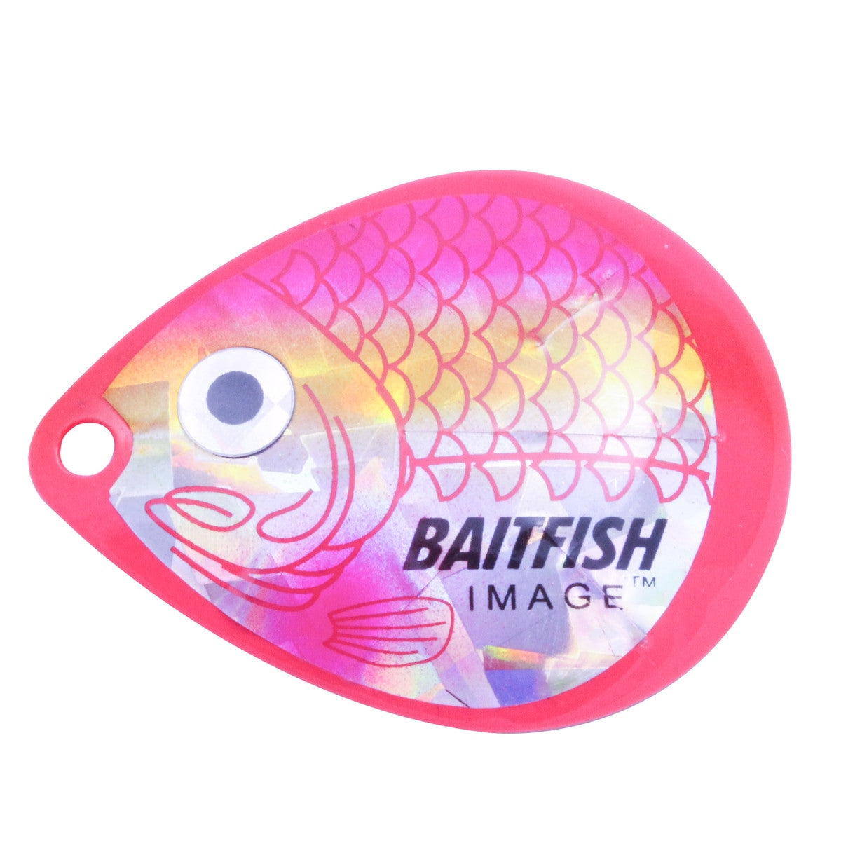 NORTHLAND BAITFISH-IMAGE COLORADO BLADES / 0.875" / 3 PACK / DACE PINK