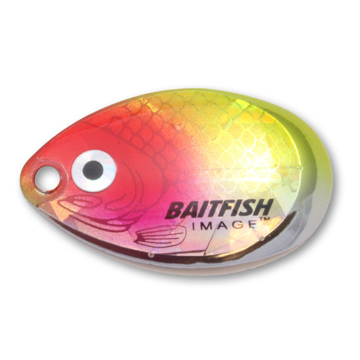 NORTHLAND BAITFISH-IMAGE INDIANA BLADES / 1.125" / 3 PACK / CLOWN