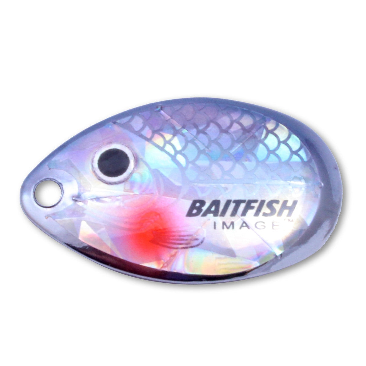 NORTHLAND BAITFISH-IMAGE INDIANA BLADES / 1.125" / 3 PACK / SILVER SHINER