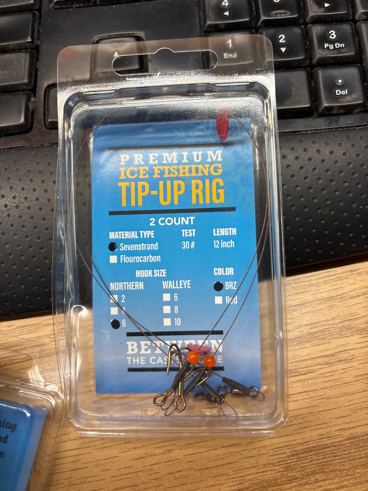 Between the Casts Tip Up Rigs