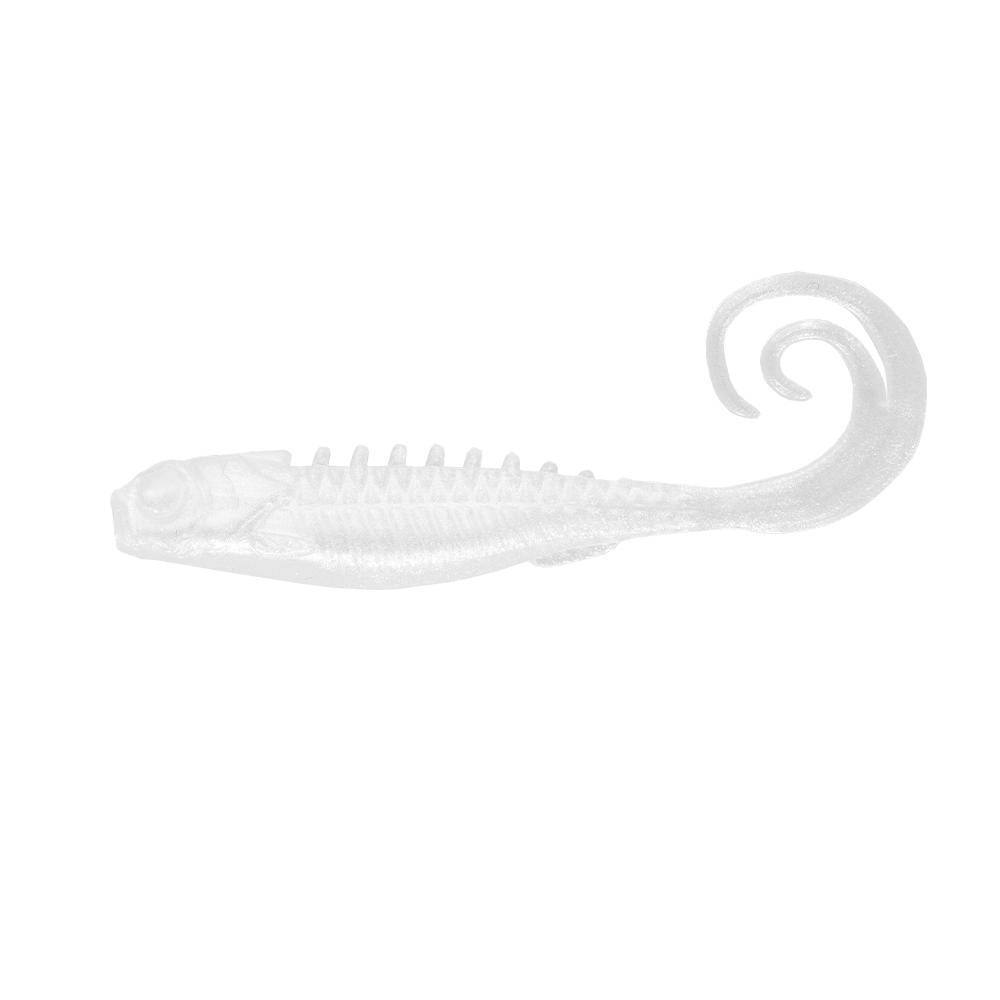 NORTHLAND PAN - CANDY GRUB - 5/BAG - 1.75" - PEARL WHITE