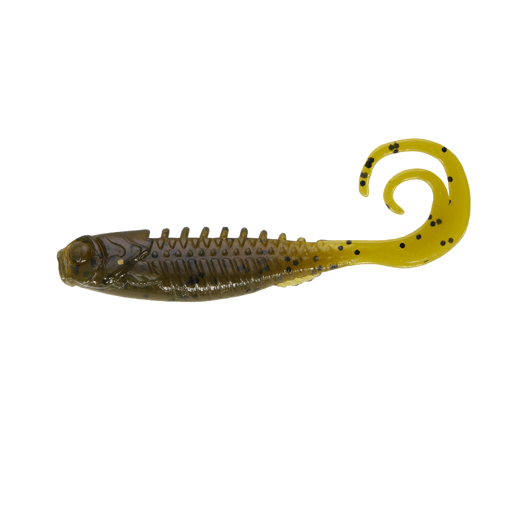 NORTHLAND PAN - CANDY GRUB - 5/BAG - 1.75" - GREEN PUMPKIN