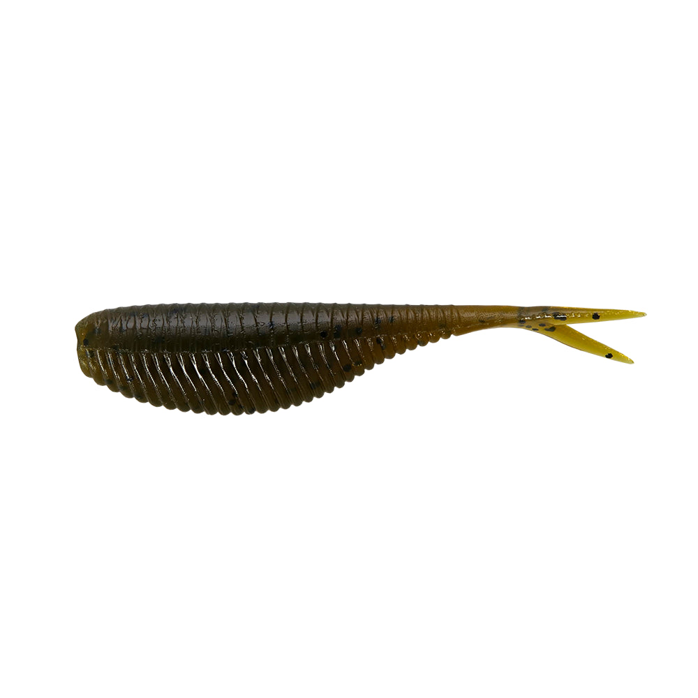 NORTHLAND PAN - CANDY MINNOW - 5/BAG - 2" - GREEN PUMPKIN