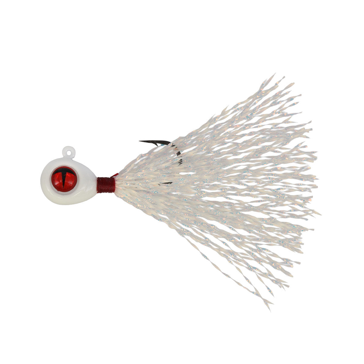 NORTHLAND TUNGSTEN CRAPPIE QUEEN - 2/CARD - 1/16OZ - #8HK - SUPER - GLO WHITE