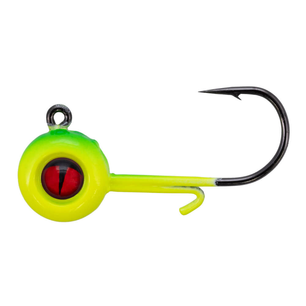 NORTHLAND TUNGSTEN PANFISH JIG - 2/CARD - 1/16OZ - #6HK - PARAKEET