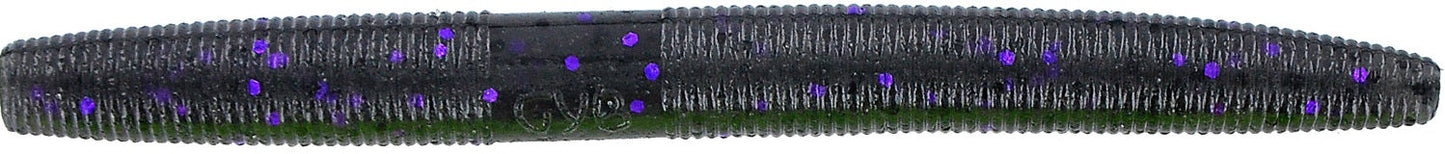YAMAMOTO 4" SENKO / 10 PACK / SMOKE W/ BLACK & PURPLE FLAKE