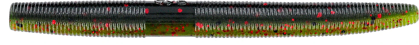 YAMAMOTO 4" SENKO / 10 PACK / WATERMELON W/ RED & GREEN FLAKE