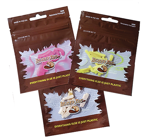 Beaver Tails Yellow Pink White Chartreuse