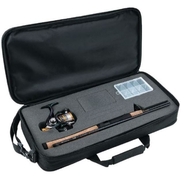 Daiwa REVLT20-4BI/G665UL Revros LT PMC Executive Travel Kit, 2000 size Spinning LT Reel, 4BB, 6'6" 5pc UL pack rod