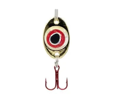 FISH DADDY FD01133 SPOON CP6 1/4OZ DIRTY BOMB GLD/PNK - PINK LED/GOLD SPOON | 1/4OZ 1PK