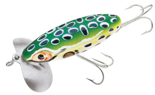 Arbogast Jitterbug G650 5/8oz: Leopard Frog
