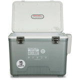 Engel Live Bait Pro Cooler with AP3 Rechargeable Aerator & Stainless Hardware - SILVER
