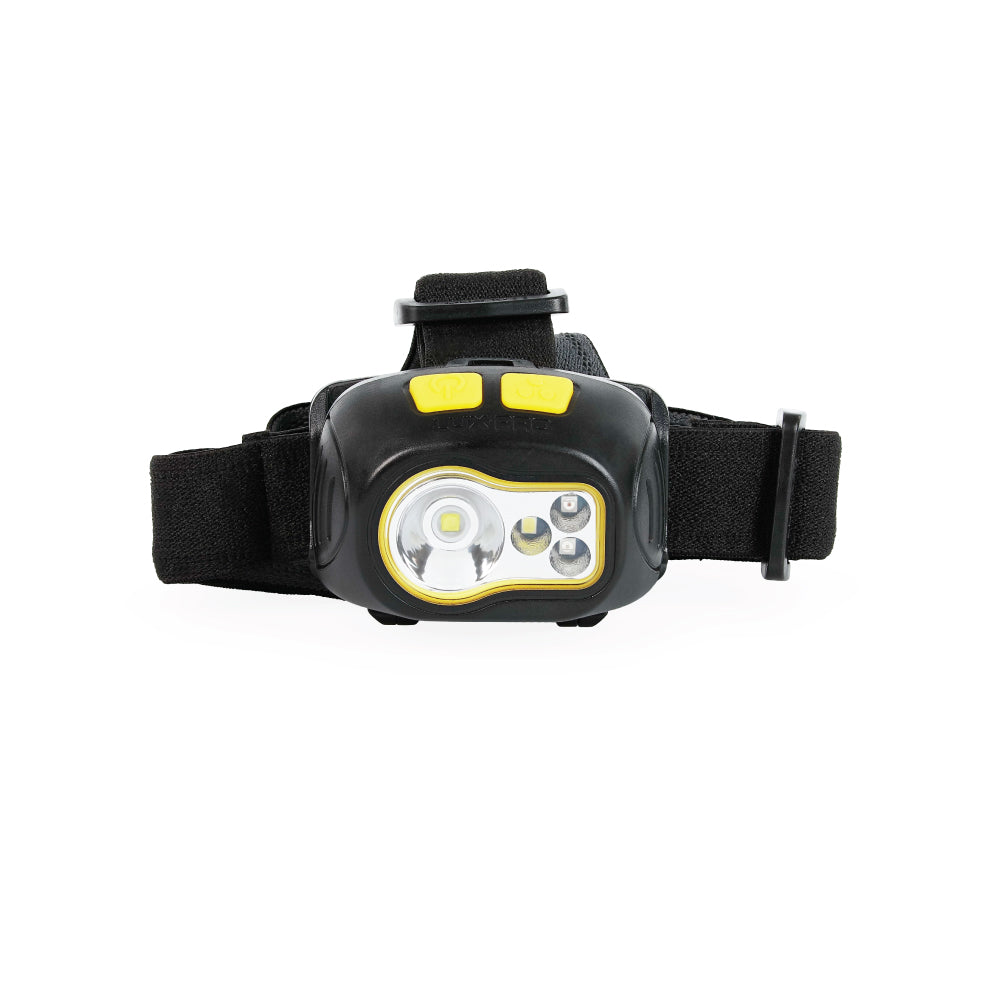LUXPRO LP346 Bright 300 Lumen Multi-color LED Headlamp
