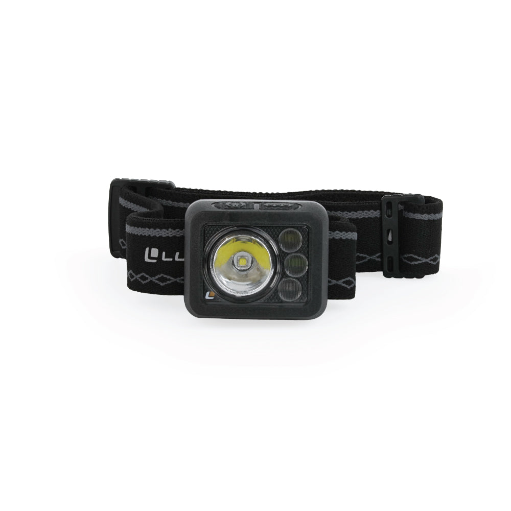 LUXPRO LP738 Waterproof Multi-color Ultralight LED Rechargeable Headlamp