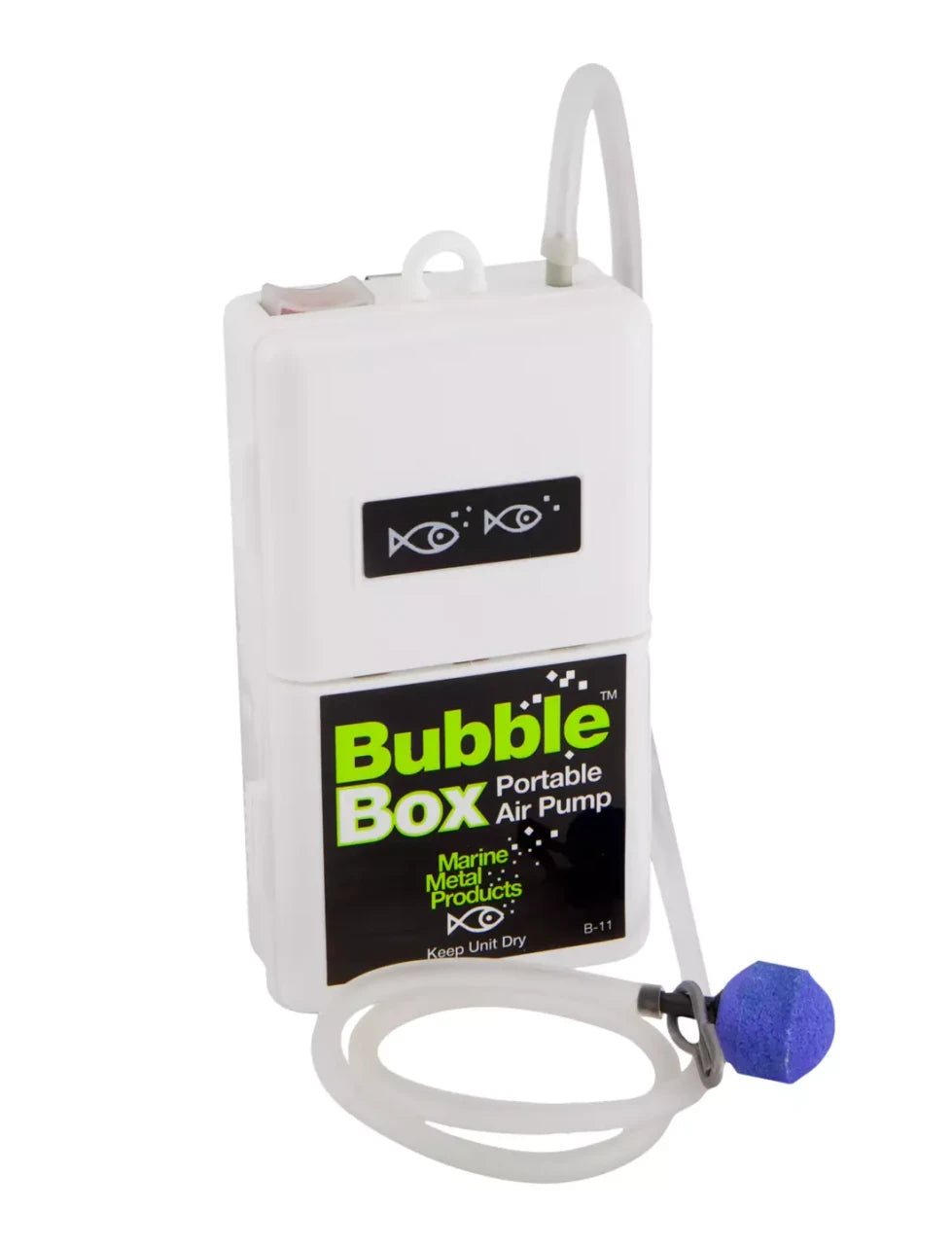 Marine Metal Bubble Box B-11 Portable Live Bait Aerator