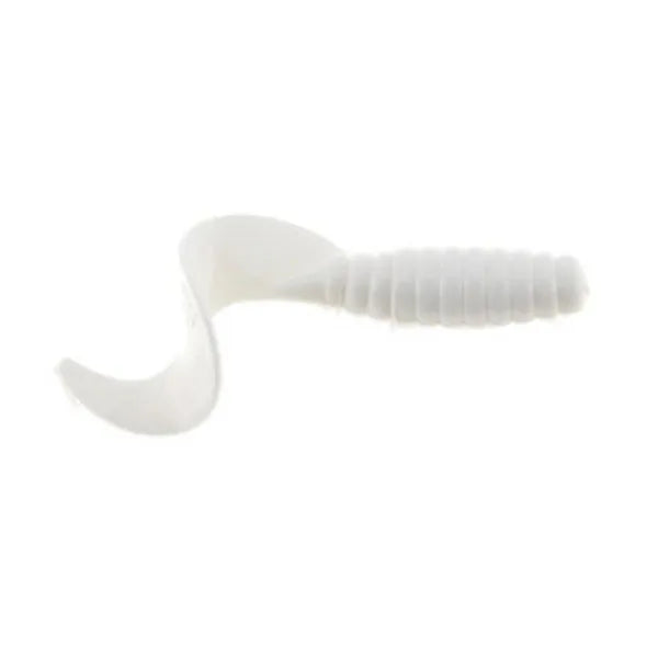 BERKLEY PBHPG3WH CP6 3" POWER GRUBS 3" WHITE - WHITE | 3"