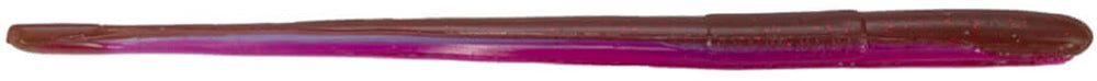 ROBO WORM 6" STRAIGHT TAIL WORM - OXBLOOD RED DAWN
