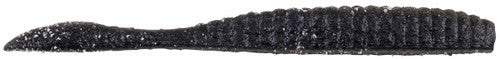 Berkley Maxscent Flat Worm - 3.6in - Black