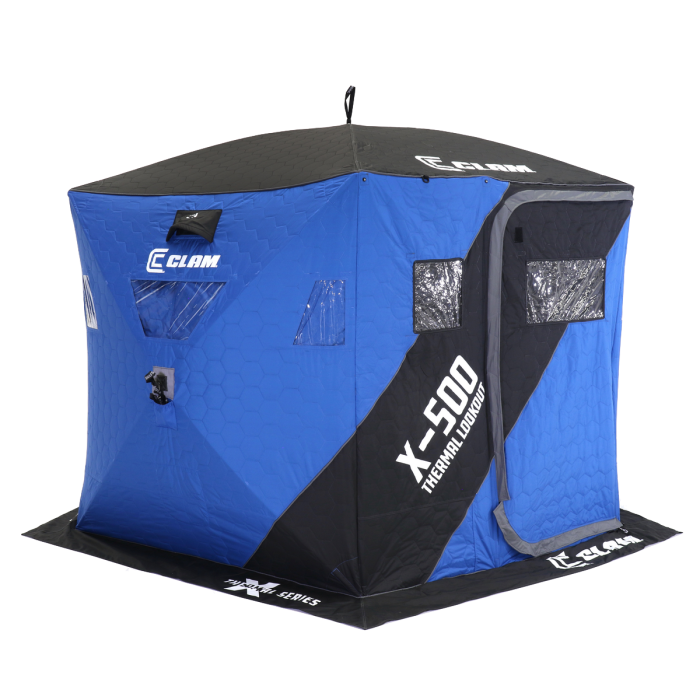 CLAM X-500 Lookout Thermal Hub Shelter & Ice Team [Shipping Size