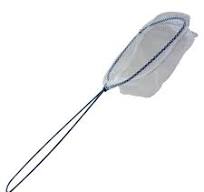 K&E STOPPER MINNOW DIP NET WHITE
