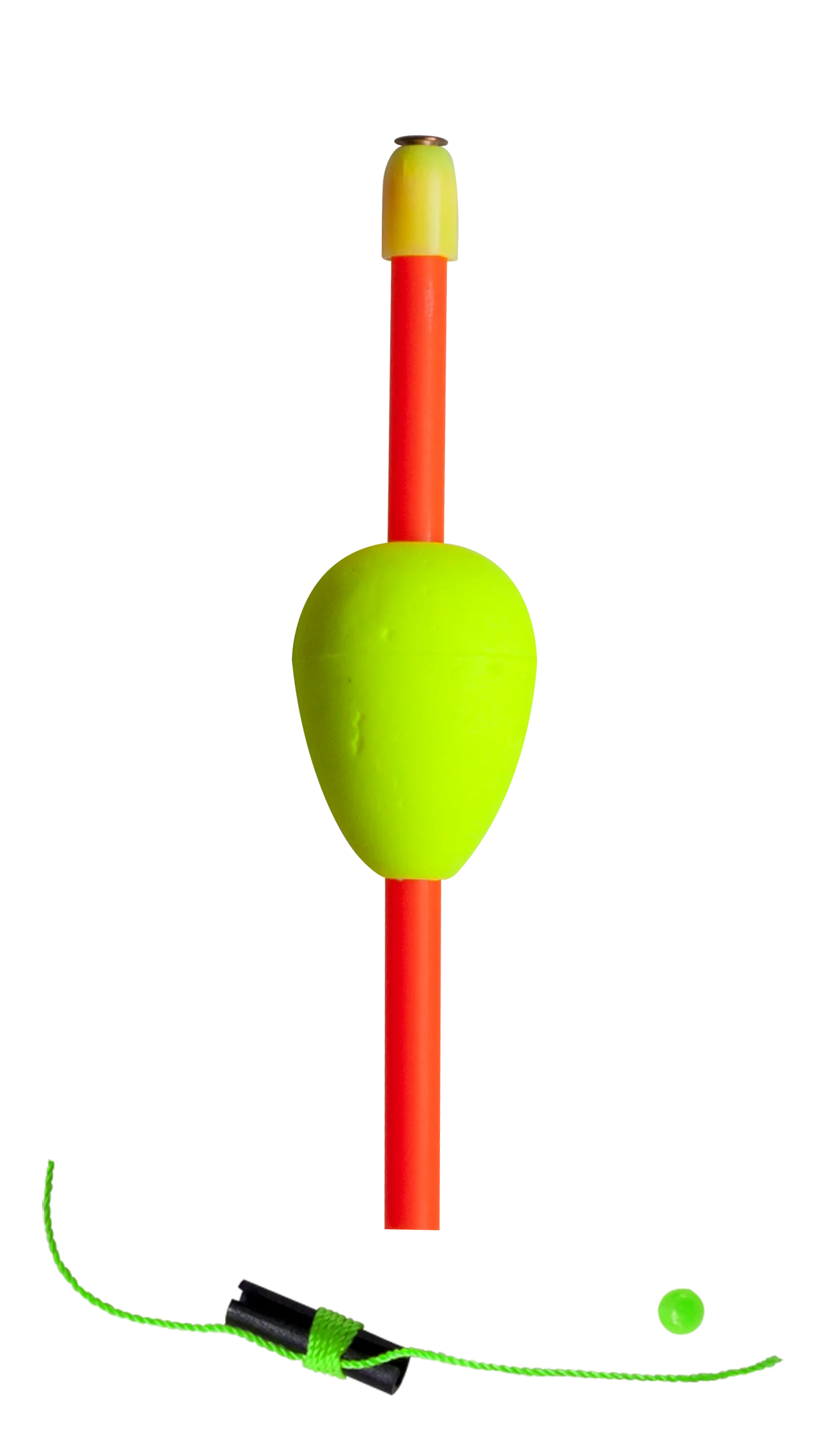 ROD N BOBBS 1.75" YELLOW EZ-FLO SLIP BOBBER