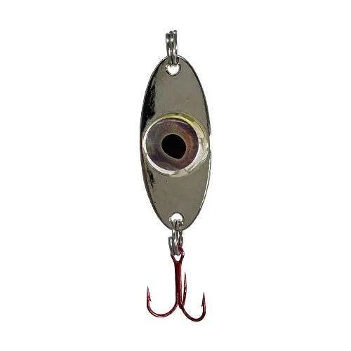 FISH DADDY FD01154 SPOON CP6 1/4OZ DIRTY BOMB SILVER/GOLD - SILVR SPOON GOLD LED | 1/4OZ 1PK