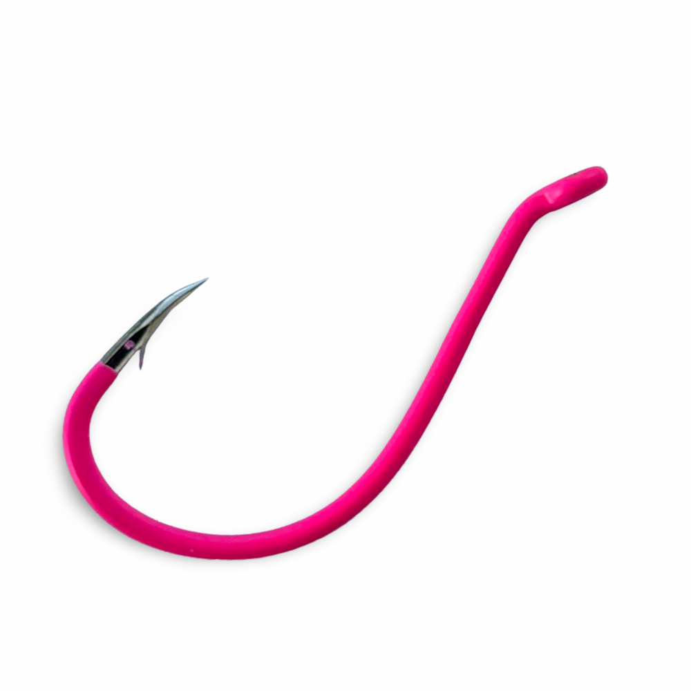 Gamakatsu Octopus Hook fluorescent pink size 6 model 02607-P
