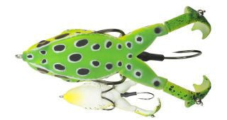 Lunkerhunt PROPF02 Prop Frog Lure - Leopard