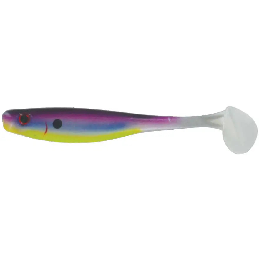 Big Bite Baits Suicide Shad 5 inch Paddle Tail Swimbait 4 pack