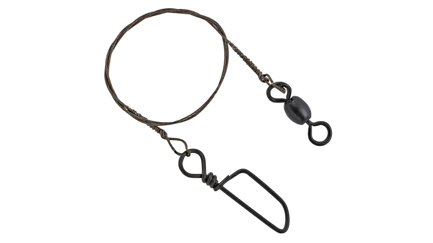 Danielson WL306 Wire Leader 30 Lb Test Black 6" 3pk