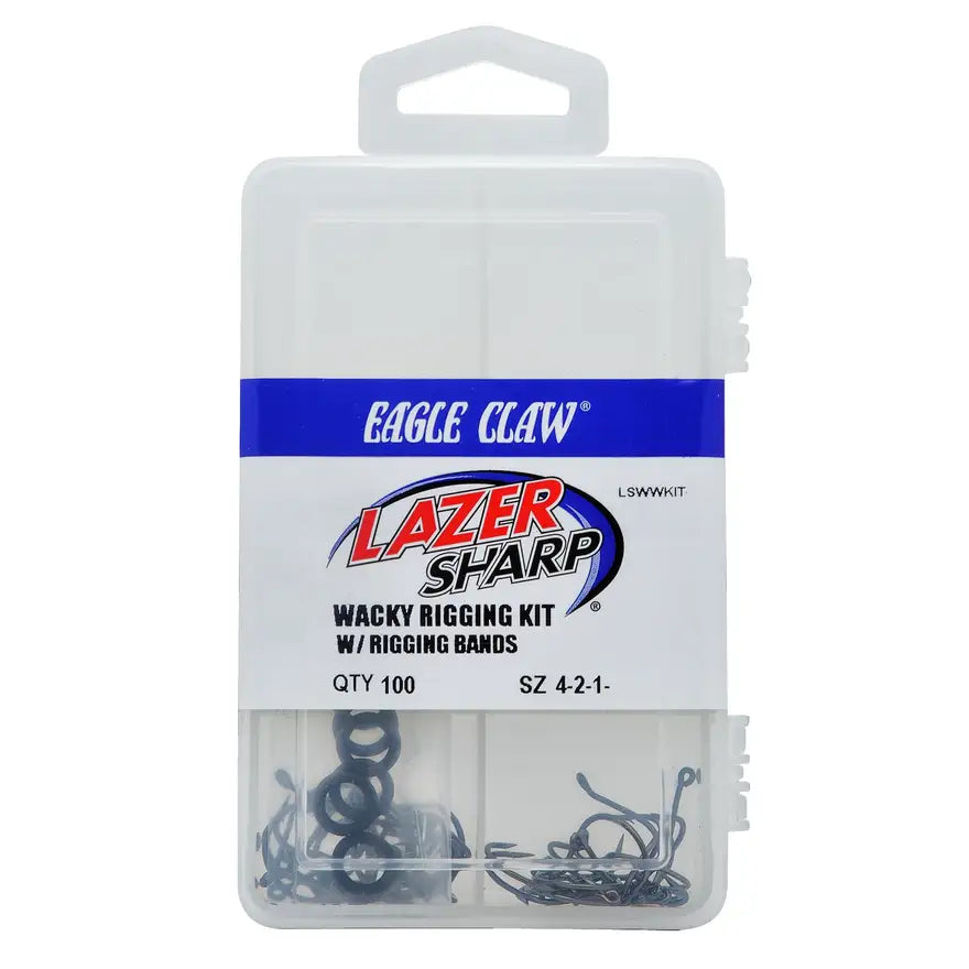 Eagle Claw Sharp Wacky Worm Kit w/ Rigging Bands LSWWKIT