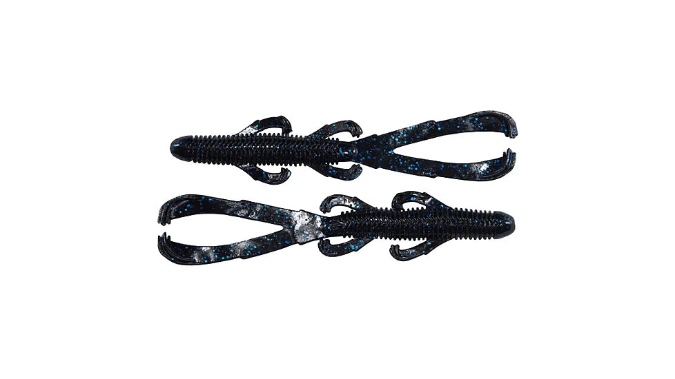 Googan Trench Hawg Black Blue Flake