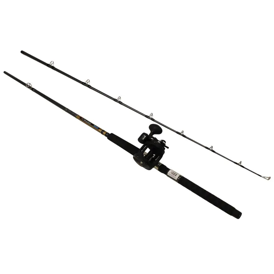 Okuma CPCL-862M-45DXT Great Lakes Copper/Lead Core Trolling Combo, 8' 6", M, 2-pc Rod, 2BB, MA-45DXT Reel