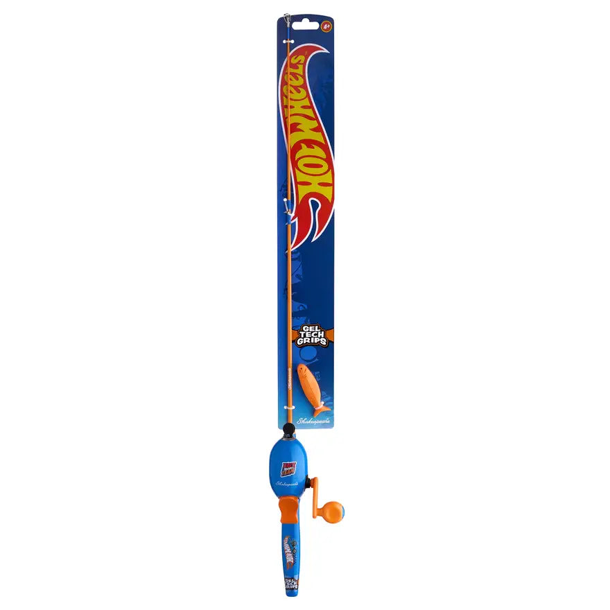 Shakespeare Mattel Hot Wheels Rod & Reel Combo HOTWHLSKIT-B