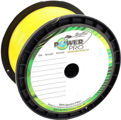Power Pro 10lb 1500yds Braided Spectra Fishing Line Hi-Vis Yellow